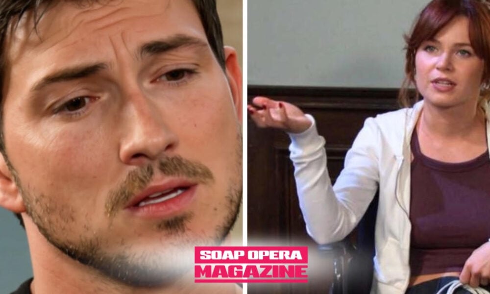 Alex Kiriakis (Robert Scott Wilson) eyes Joy Wesley (AlexAnn Hopkins), the mother of his daughter Kelsey, in her wheelchair in Days of Our Lives spoilers, October 21, 2026