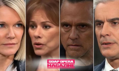 Ava Jerome, Alexis Davis, Sonny Corinthos and Ric Lansing as Ava calls in a favor from Alexis while Sonny and Ric press her on General Hospital