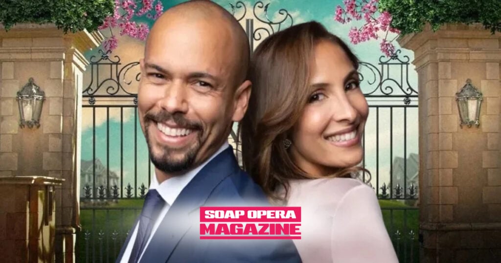 Beyond the Gates Comings and Goings (BTG Comings and Goings) Bryton James & Christel Khalil as Devon Winters & Lily Winters
