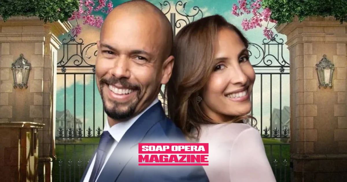 Beyond the Gates Comings and Goings (BTG Comings and Goings) Bryton James & Christel Khalil as Devon Winters & Lily Winters