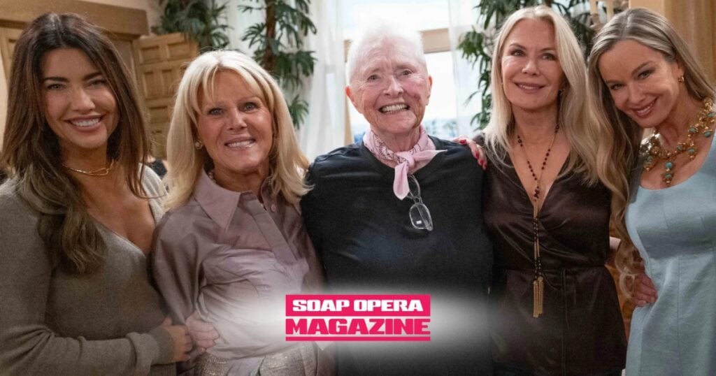 Bold and the Beautiful (B&B) Jacqueline MacInnes Wood, Alley Mills, Susan Flannery, Katherine Kelly Lang, and Jennier Gareis