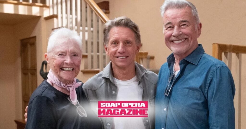Bold and the Beautiful (B&B) Susan Flannery, Bradley Bell, and Ian Buchanan