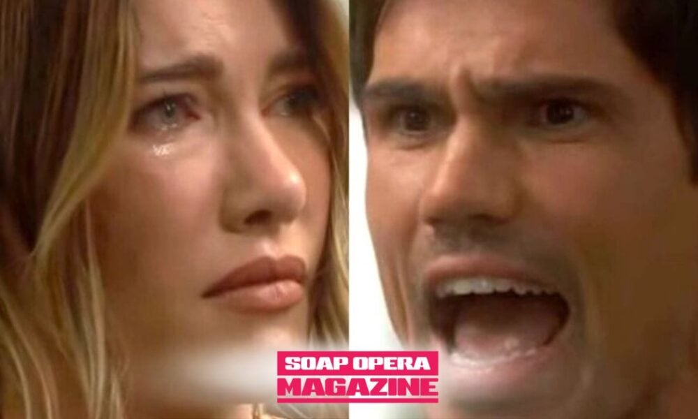 Steffy Forrester Finnegan and John Finnegan on Bold and the Beautiful