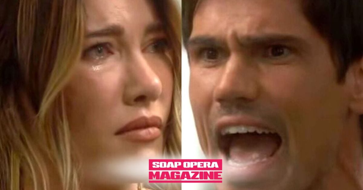 Steffy Forrester Finnegan and John Finnegan on Bold and the Beautiful