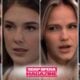 Drew Cain, Willow Cain, Lulu Spencer and Ric Lansing as Drew brings Willow a proposition before her libel case against Lulu goes to court on General Hospital