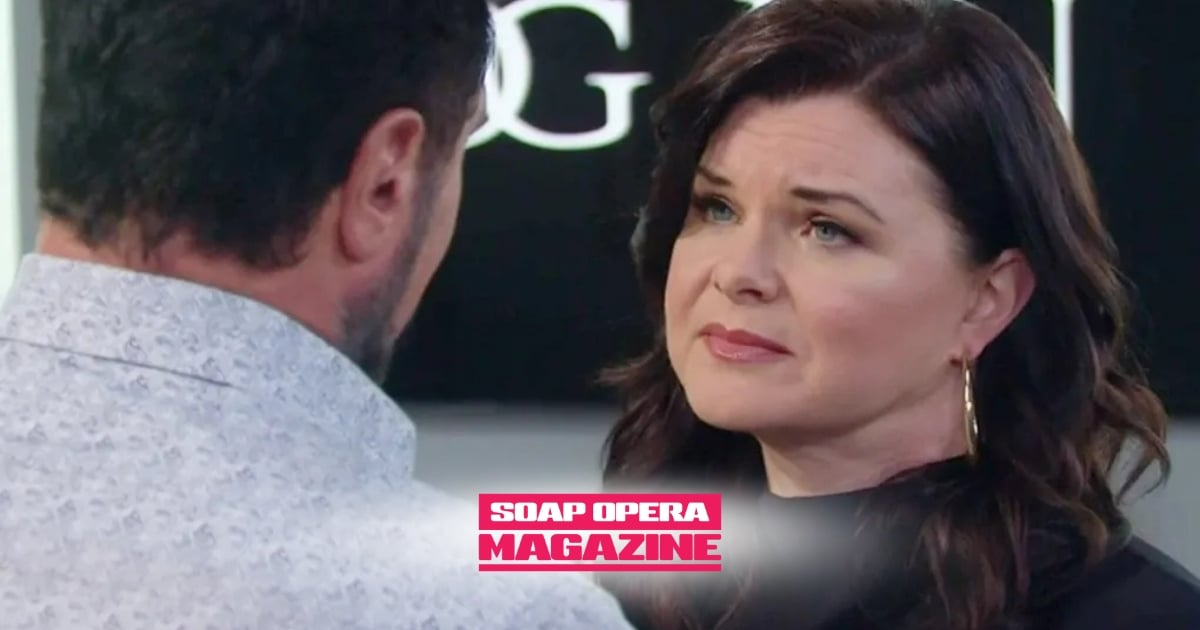 Bill Spencer and Katie Logan Spencer on Bold and the Beautiful
