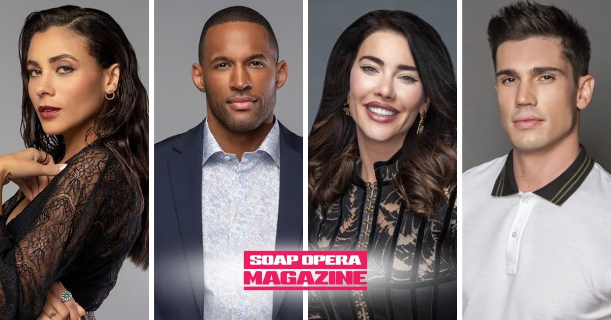 Bold and the Beautiful Spoilers (B&B Spoilers) Murielle Hillaire, Lawrence Saint Victor, Jacqueline MacInnes Wood as Daphne Rose, Carter Walton, Steffy Forrester, and Finn