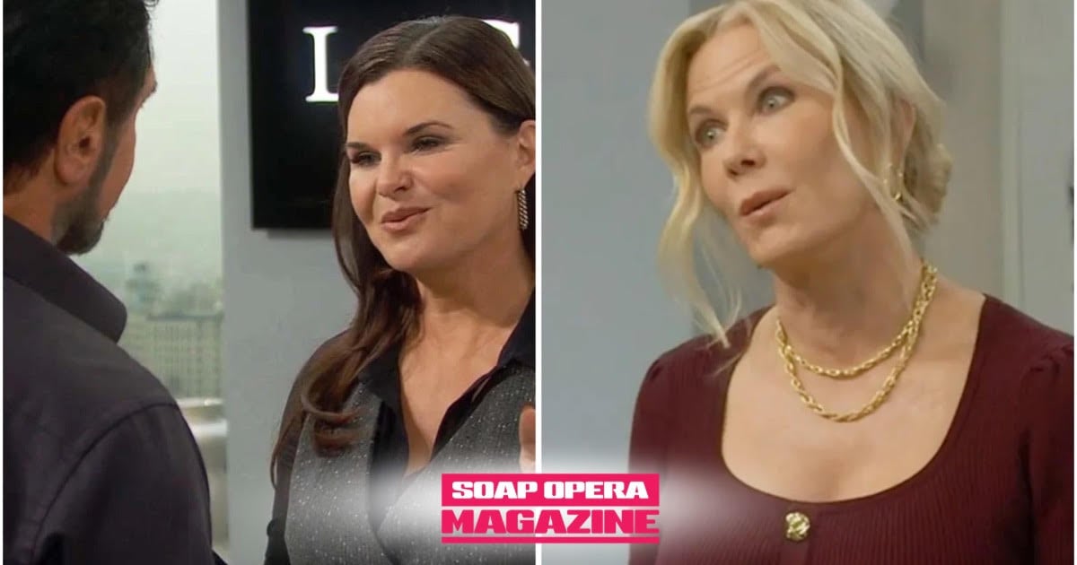 Brooke Logan, Katie Logan Spencer and Bill Spencer on Bold and the Beautiful