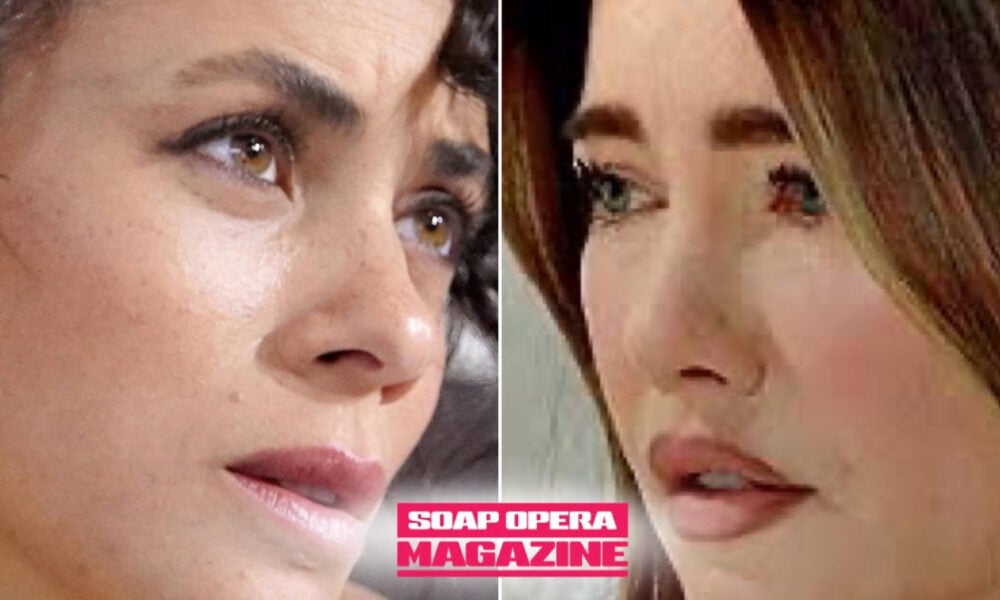 Carter Walton, Steffy Forrester Finnegan and Daphne Rose Walton on Bold and the Beautiful