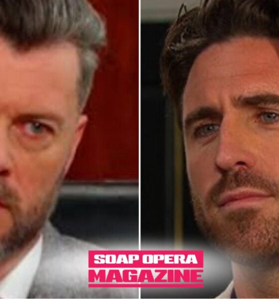 Chad DiMera (Conner Floyd), EJ DiMera (Dan Feuerriegel) and Belle Black (Martha Madison) as EJ says Dominic Marino may be their brother in Days of Our Lives spoilers, October 13, 2026