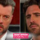 Chad DiMera (Conner Floyd), EJ DiMera (Dan Feuerriegel) and Belle Black (Martha Madison) as EJ says Dominic Marino may be their brother in Days of Our Lives spoilers, October 13, 2026