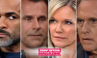 Curtis Ashford, Drew Cain, Ava Jerome and Sonny Corinthos as Curtis trusts Drew to make Sonny pay for the Pentonville attack Drew and Ava set up on General Hospital