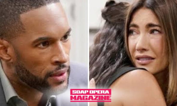 Daphne Rose Walton, Carter Walton, Steffy Forrester Finnegan and John Finnegan on Bold and the Beautiful