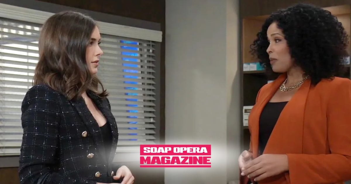Willow Cain and Monet Mitchell on General Hospital