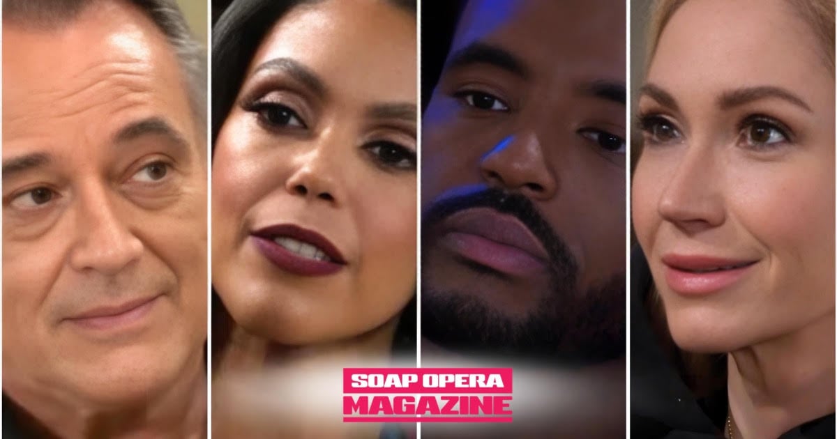 Joey Armstrong (Jon Lindstrom), Dani Dupree (Karla Mosley), Andre Richardson (Sean Freeman) and Heather Armstrong (Ashley Jones) on Beyond the Gates