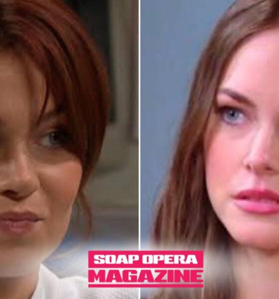 Joy Wesley (AlexAnn Hopkins), mother of Kelsey, is startled as Stephanie Johnson (Abigail Klein), Alex Kiriakis's wife, opens the door on her in Days of Our Lives spoilers for October 2026
