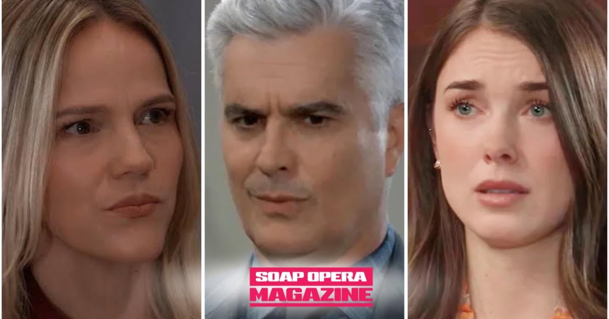 Lulu Spencer, Ric Lansing and Willow Cain as Lulu hires Ric to fight Willow's libel suit on General Hospital Spoilers