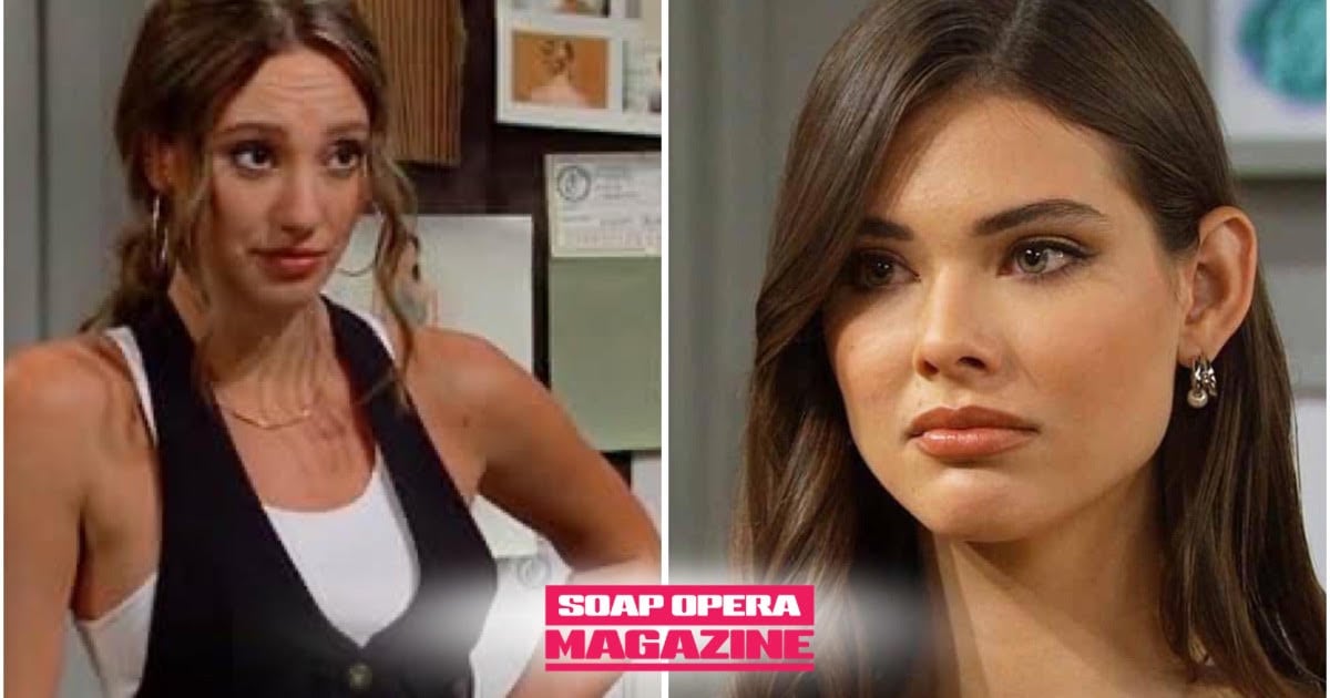 Melissa Dylan and a furious Electra Forrester on Bold and the Beautiful