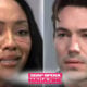 Michael Corinthos (Rory Gibson), Jordan Ashford (Tanisha Harper) and Curtis Ashford (Donnell Turner) as Michael and Jordan's Germany trip threatens Curtis on General Hospital