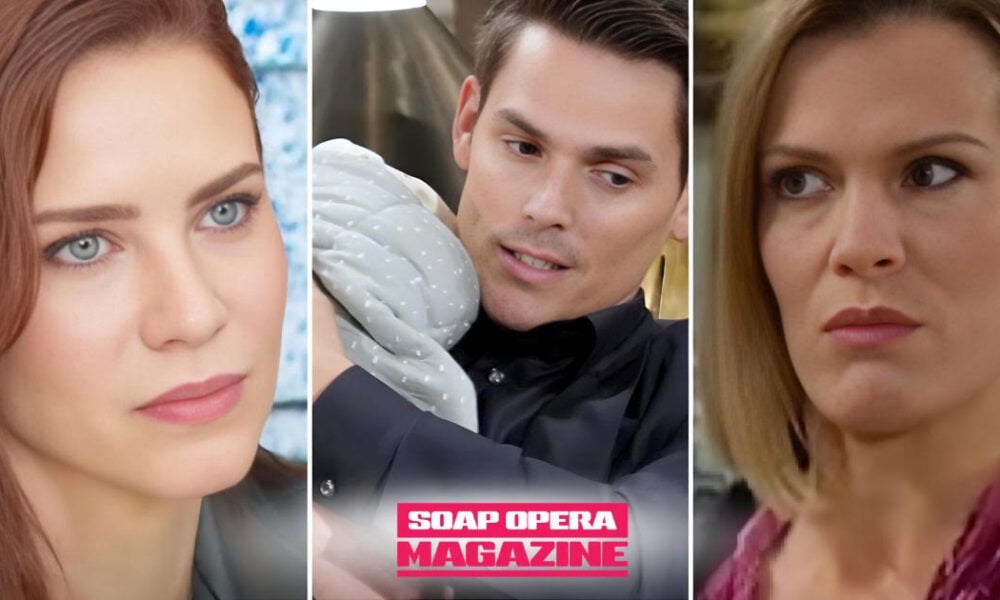 Young and the Restless spoilers, Adam Newman (Mark Grossman) lies to Chelsea Lawson about his morning with Sally Spectra