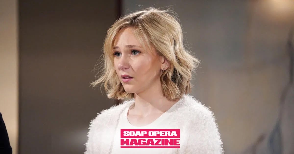 Young and the Restless spoilers, Lucy Romalotti (Lily Brooks O'Briant) with Faith Newman, Johnny Abbott and Connor Newman