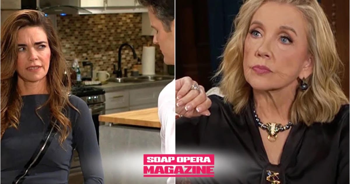 Young and the Restless spoilers, Victoria Newman (Amelia Heinle), Kyle Abbott and Nikki Newman as a fake fight is planned