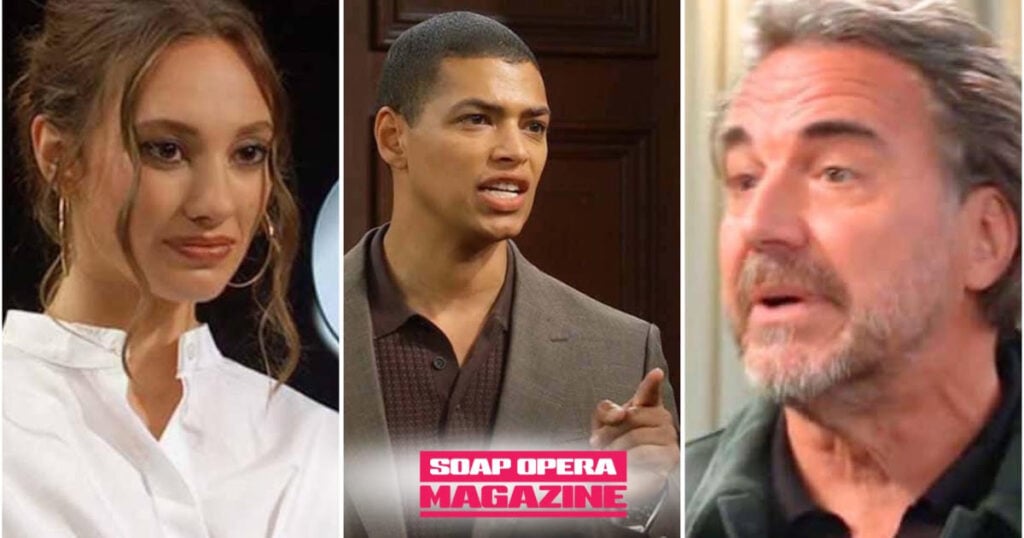 Zende Forrester Dominguez and Melissa Dylan on Bold and the Beautiful